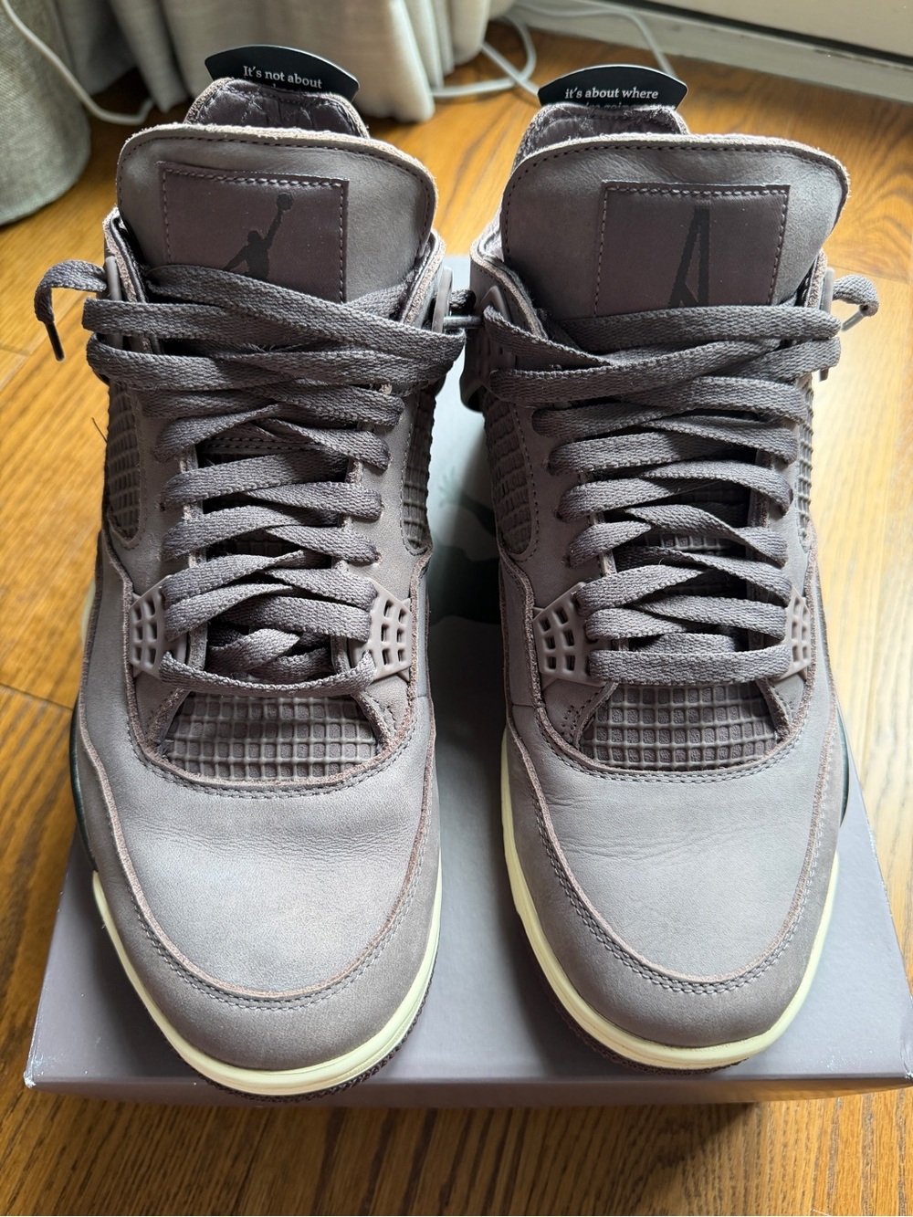 Nike Air Jordan IV - A Ma Maniere - Violet Ore - Men’s 11 (W 12.5) - Very Good
